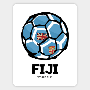 Fiji Football Country Flag Magnet